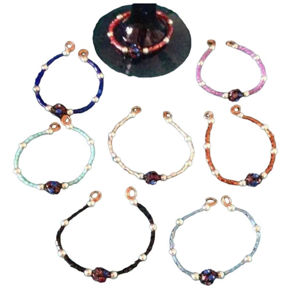 Fireball Wine Charms Handmade One Of A Kind *Gift Idea*
